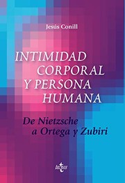 Front cover of Intimidad corporal y persona humana by Jesús Conill
