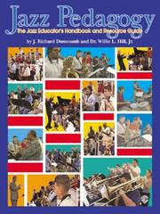 Cover of Jazz pedagogy by J. Richard Dunscomb