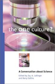 Front cover of The one culture? by H. M. Collins