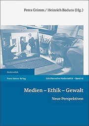 Cover of Medien - Ethik - Gewalt by Petra Grimm