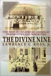 Front cover of The Divine Nine by Lawrence C. Ross Jr.