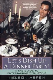 Cover of Let's dish up a dinner party! by Nelson Aspen