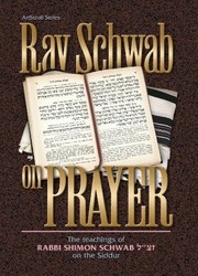 Front cover of Rav Schwab on prayer by Shimon Schwab