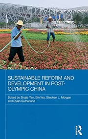 Front cover of Sustainable reform and development in post-Olympic China by Shujie Yao
