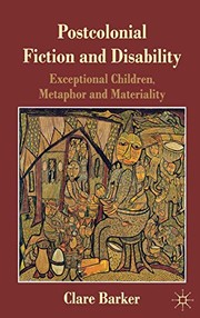 Cover of Postcolonial fiction and disability by Clare Barker