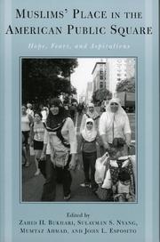 Front cover of Muslims' Place in the American Public Square by Bukhari Zahid H.