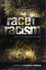 Front cover of Race and racism by Carolyn Fluehr-Lobban