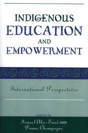 Front cover of Indigenous Education and Empowerment by Ismael Abu-Saad