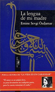 Front cover of LENGUA DE MI MADRE by Emine Sevgi Özdamar