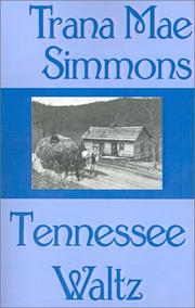 Front cover of Tennessee Waltz by Trana Mae Simmons