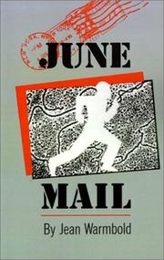 Cover of June Mail by Jean Warmbold