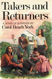 Front cover of Takers and Returners by Carol Beach York