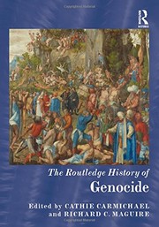 Cover of Routledge History of Genocide by Cathie Carmichael