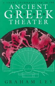 Cover of A short introduction to the Ancient Greek theater by Graham Ley