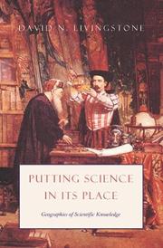 Cover of Putting Science in Its Place by David N. Livingstone