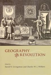 Front cover of Geography and revolution by David N. Livingstone