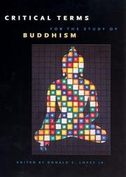 Cover of Critical Terms for the Study of Buddhism (Buddhism and Modernity Series) by Donald S. Lopez Jr.