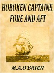 Cover of Hoboken Captains, Fore and Aft by M. A. O'Brien