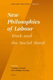 Front cover of New philosophies of labour by Nicholas H. Smith