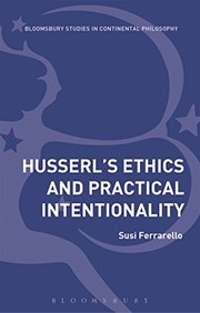 Cover of Husserl's Ethics and Practical Intentionality by Susi Ferrarello