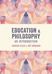 Front cover of Education and Philosophy by Ansgar Allen