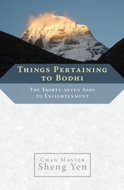 Front cover of Things pertaining to bodhi by Shengyan