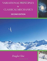 Cover of Variational Principles in Classical Mechanics by Douglas Cline
