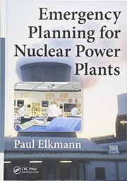 Front cover of Emergency Planning for Nuclear Power Plants by Paul Elkmann