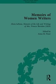 Cover of Memoirs of Women Writers by Anna M. Fitzer