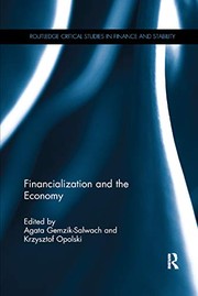 Front cover of Financialization and the Economy by Krzysztof Opolski
