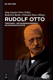 Cover of Rudolf Otto by Jörg Lauster