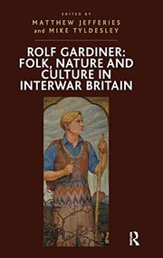 Cover of Rolf Gardiner by Matthew Jefferies