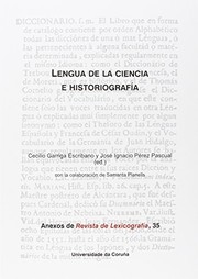 Front cover of Lengua de la ciencia e historiografía by Cecilio Garriga Escribano