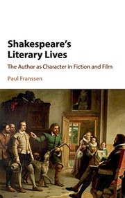Front cover of Shakespeare's Literary Lives by Paul Franssen