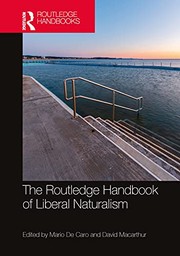 Front cover of Routledge Handbook of Liberal Naturalism by Mario De Caro