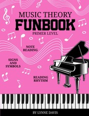 Front cover of Music Theory Fun Book by Lynne Davis