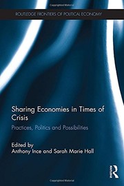 Front cover of Sharing Economies in Times of Crisis by Anthony Ince