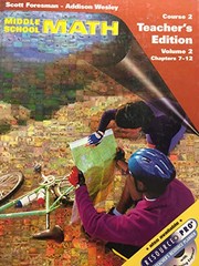 Cover of Scott Foresman-Addison Wesley middle school math by Randall I. Charles