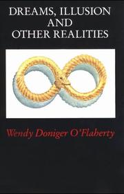 Front cover of Dreams, illusion, and other realities by Wendy Doniger