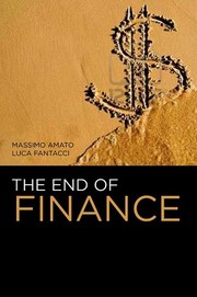Front cover of End of Finance by Massimo Amato
