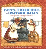 Front cover of Pasta, fried rice, and matzoh balls by Loretta Frances Ichord