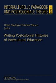 Front cover of Writing Postcolonial Histories of Intercultural Education by Heike Niedrig