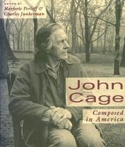 Cover of John Cage by Marjorie Perloff