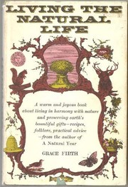 Front cover of Living the natural life by Grace Firth