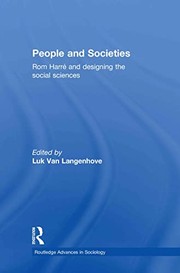 Front cover of People and societies by Rom Harré