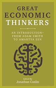 Cover of Great Economic Thinkers by Jonathan Conlin