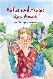 Cover of Rufus and Magic Run Amok by Marilyn Levinson