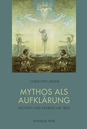 Front cover of Mythos als Aufklärung by Christoph Jamme