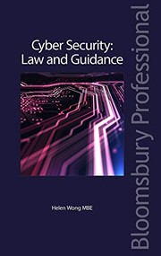 Cover of Cyber Security by Helen Wong MBE