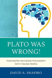 Cover of Plato was wrong! by David A. Shapiro